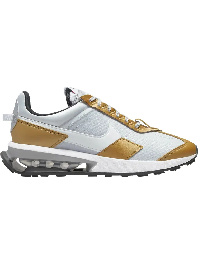 Кроссовки Nike Wmns Air Max Pre-Day SE 'Pure Platinum Metallic Gold' — изображение 1 из 1, серый