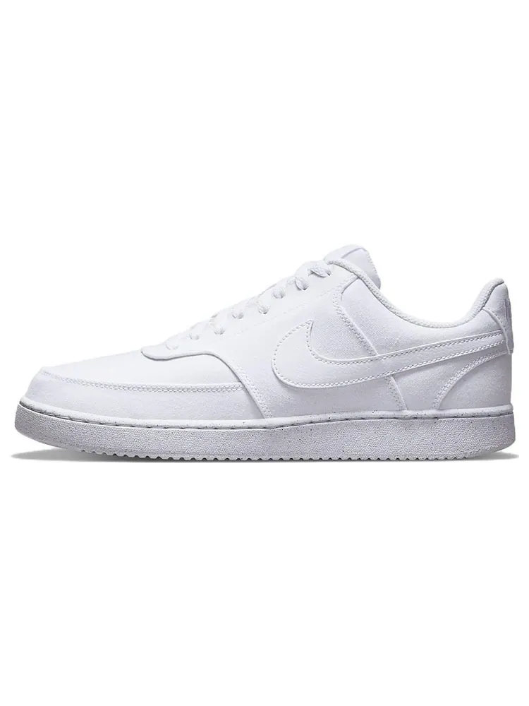 Кроссовки Nike Court Vision Low Canvas Next Nature 'Triple White' — изображение 2 из 6, белый