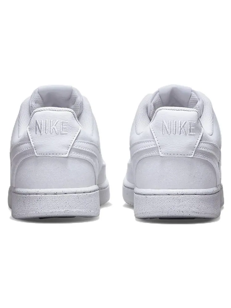 Кроссовки Nike Court Vision Low Canvas Next Nature 'Triple White' — изображение 5 из 6, белый