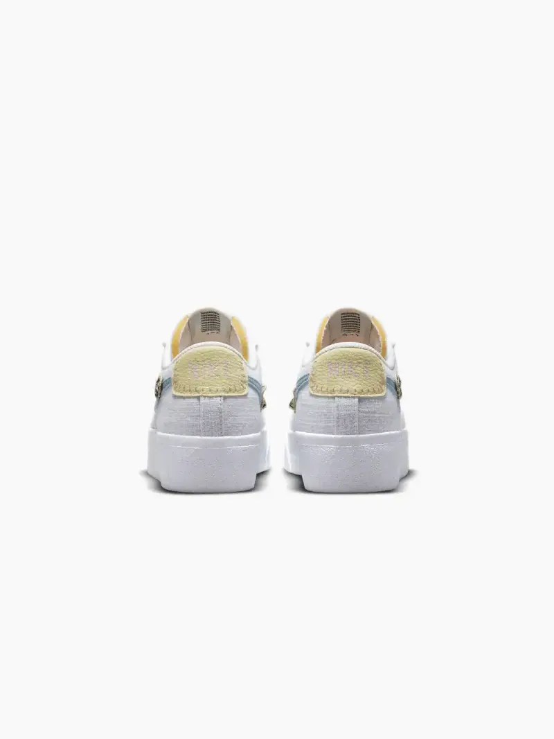 Кеды Nike Blazer Low Platform Next Nature — изображение 5 из 5, белый/голубой