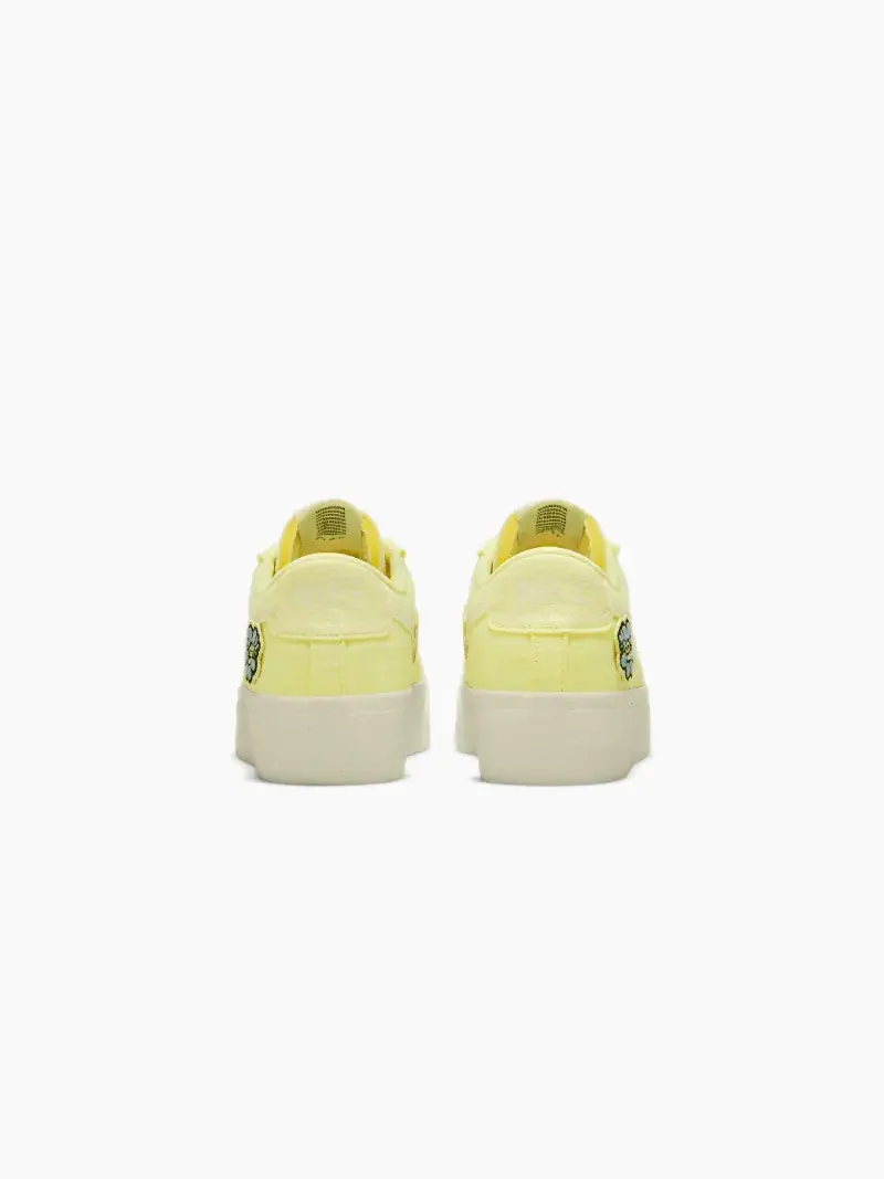 Кеды Nike Blazer Low Platform Next Nature — изображение 5 из 5, светло-желтый/кремовый
