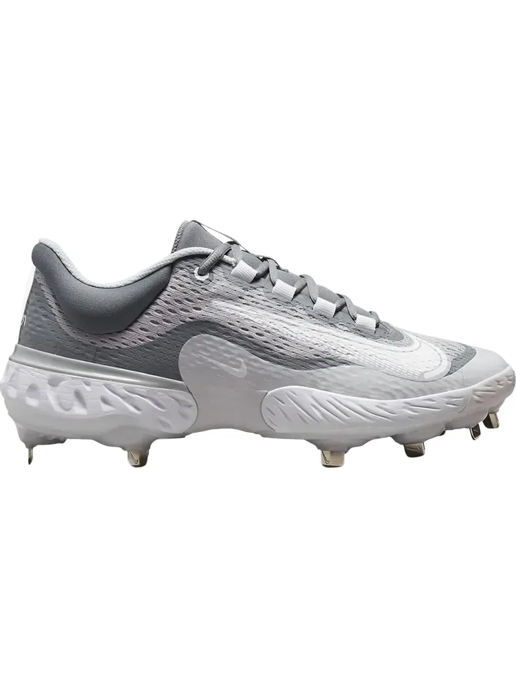Кроссовки Alpha Huarache Elite 4 Low 'Wolf Grey White' — изображение 1 из 1, серый