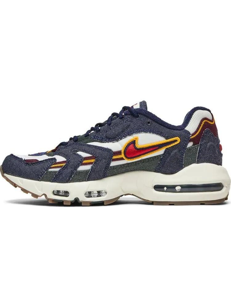 Кроссовки Nike Air Max 96 II QS 'Blackened Blue' — изображение 3 из 8, синий