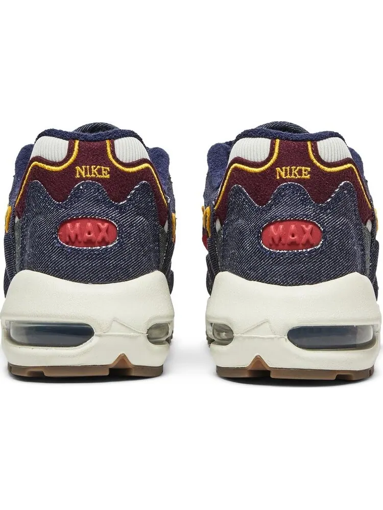Кроссовки Nike Air Max 96 II QS 'Blackened Blue' — изображение 6 из 8, синий