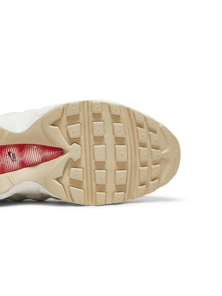 Кроссовки Nike Wmns Air Max 95 'Double Lace - Sail' — изображение 6 из 9, красный//черный