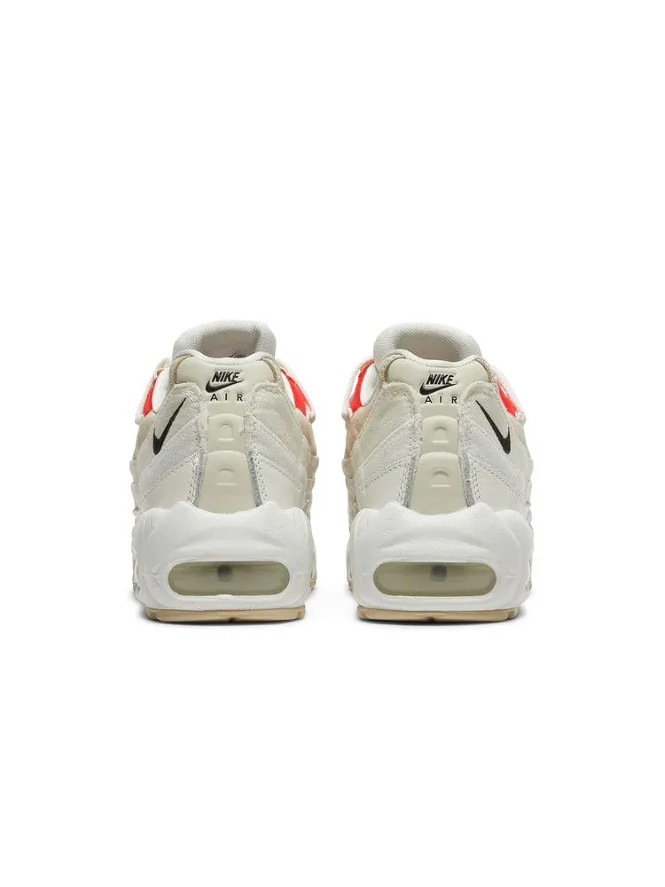 Кроссовки Nike Wmns Air Max 95 'Double Lace - Sail' — изображение 7 из 9, красный//черный