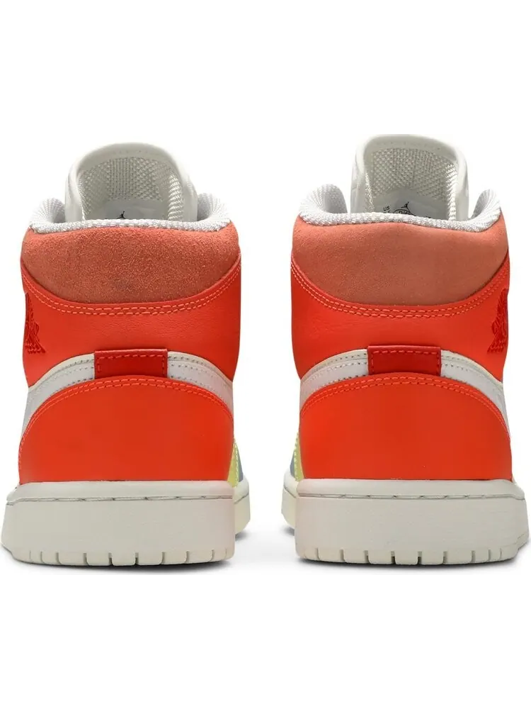Кроссовки Nike Wmns Air Jordan 1 Mid 'To My First Coach' — изображение 6 из 8, белый