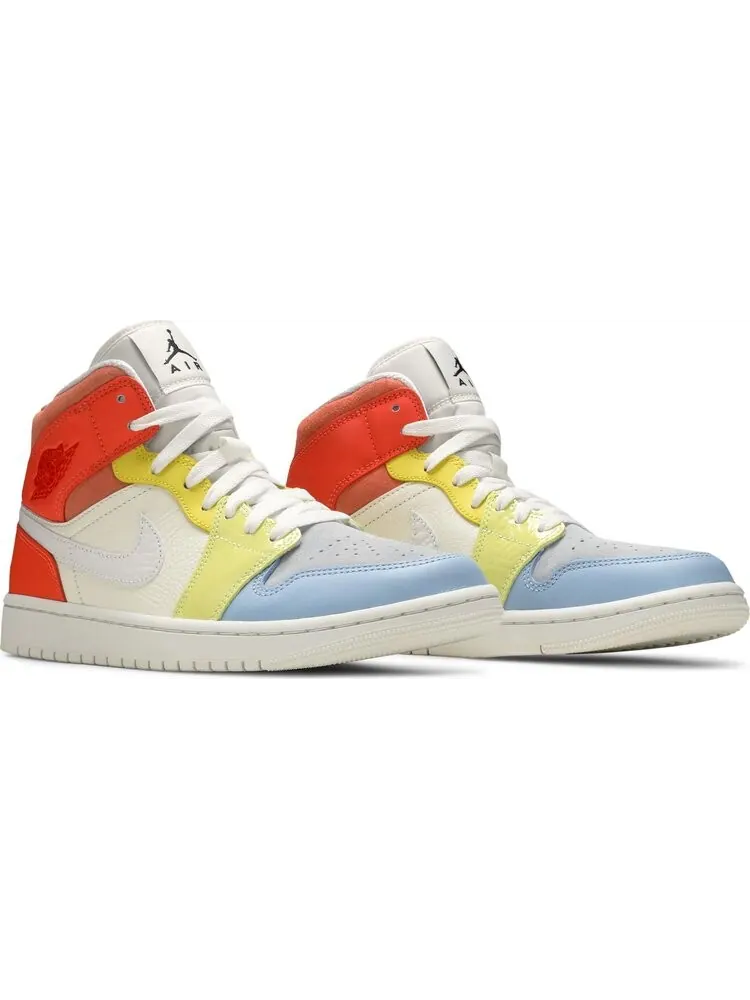 Кроссовки Nike Wmns Air Jordan 1 Mid 'To My First Coach' — изображение 8 из 8, белый