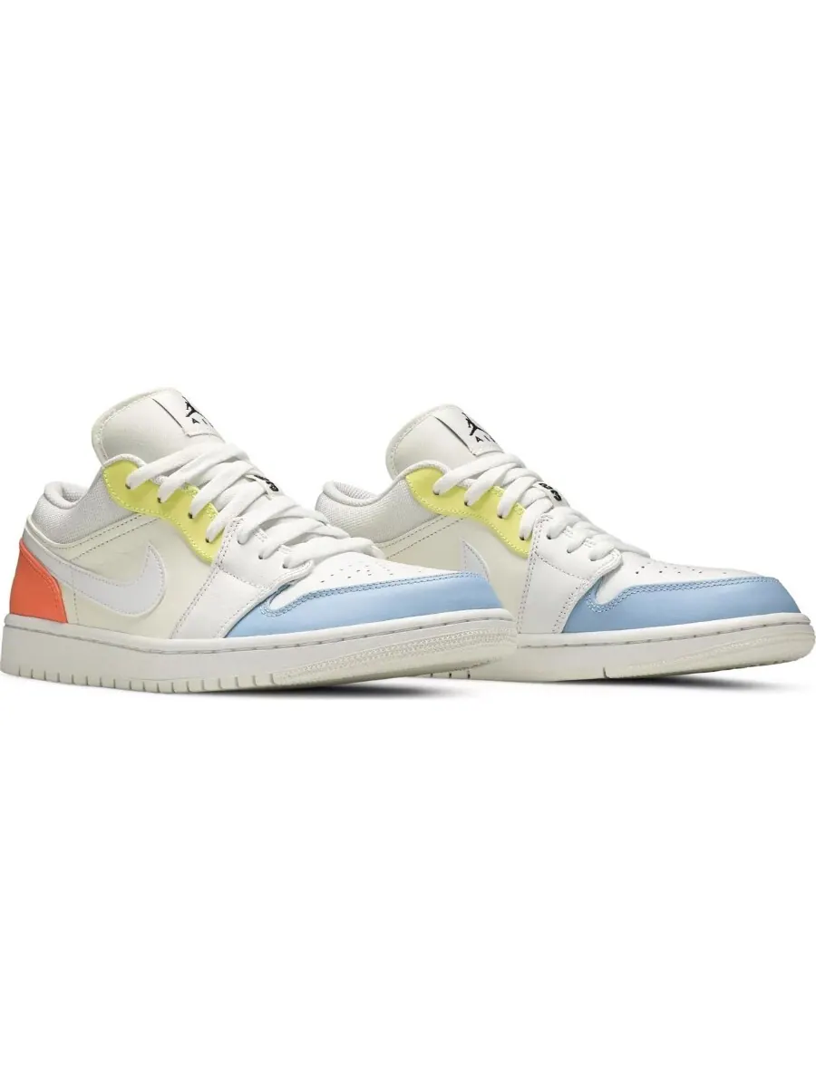 Кеды Air Jordan 1 Low — изображение 2 из 5, белый