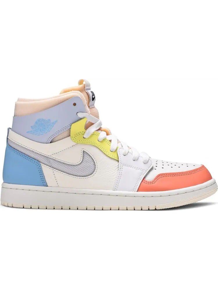Кроссовки Nike Air Jordan 1 Zoom Air Comfort High 'To My First Coach' — изображение 1 из 8, белый