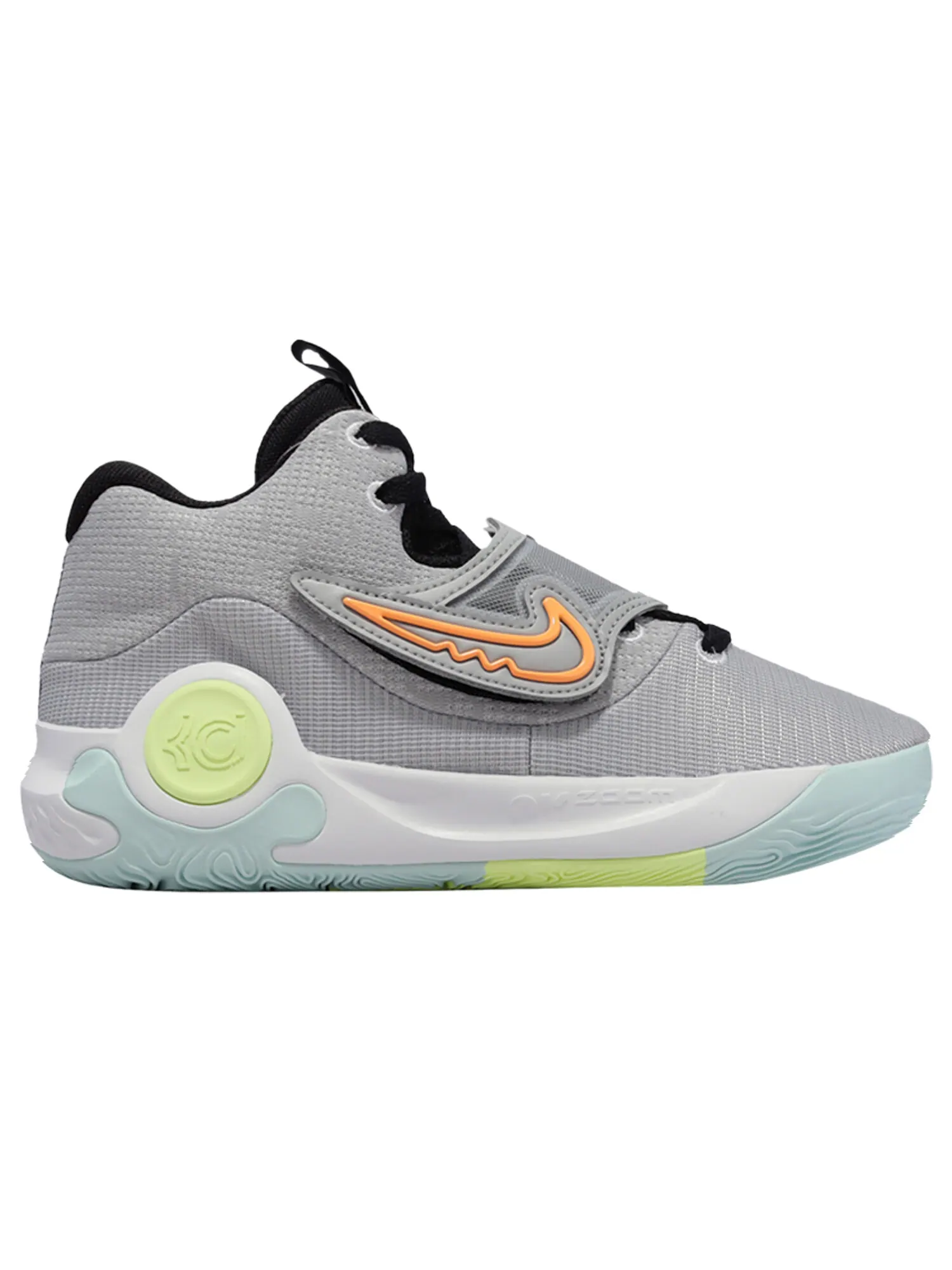 Кроссовки Nike KD Trey 5 X EP 'Grey Volt Crimson' — изображение 1 из 1, серый