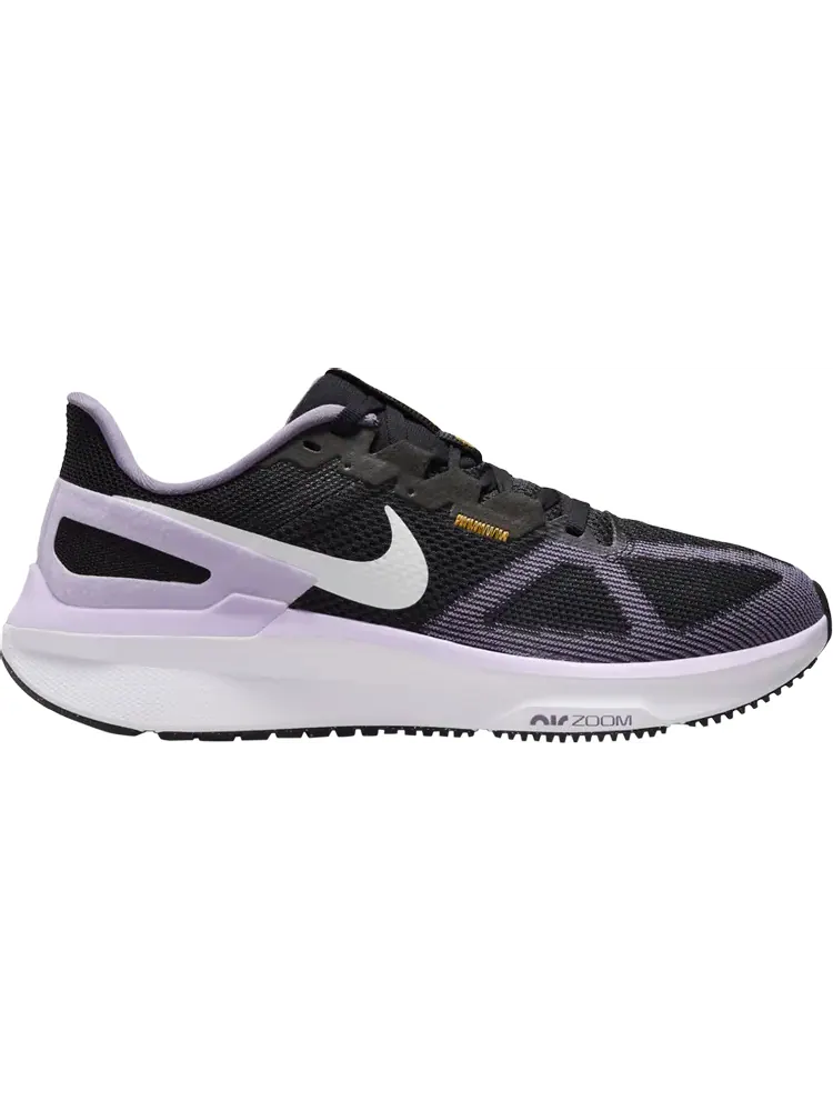 Кроссовки Wmns Air Zoom Structure 25 'Black Lilac Bloom' — изображение 1 из 1, черный