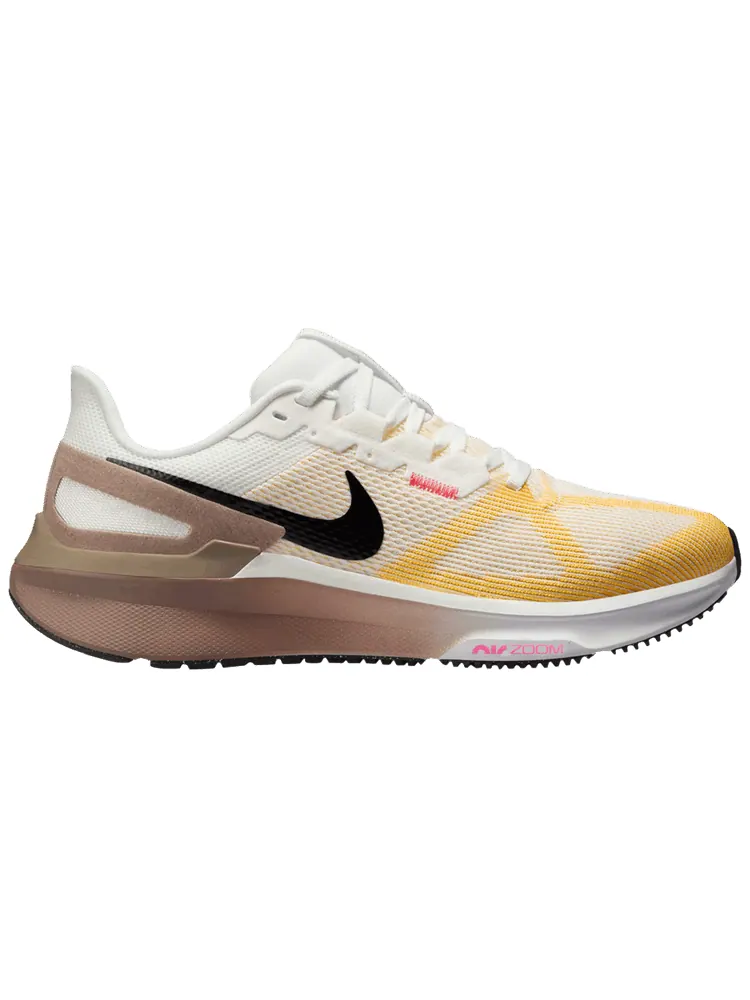 Кроссовки Nike Wmns Air Zoom Structure 25 'Mink Brown Varsity Maize' — изображение 1 из 1, коричневый