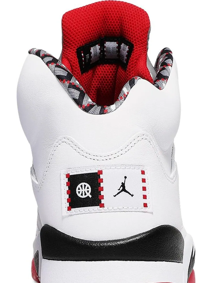 Кроссовки Air Jordan 5 Retro Quai 54 2021 — изображение 7 из 10, белый