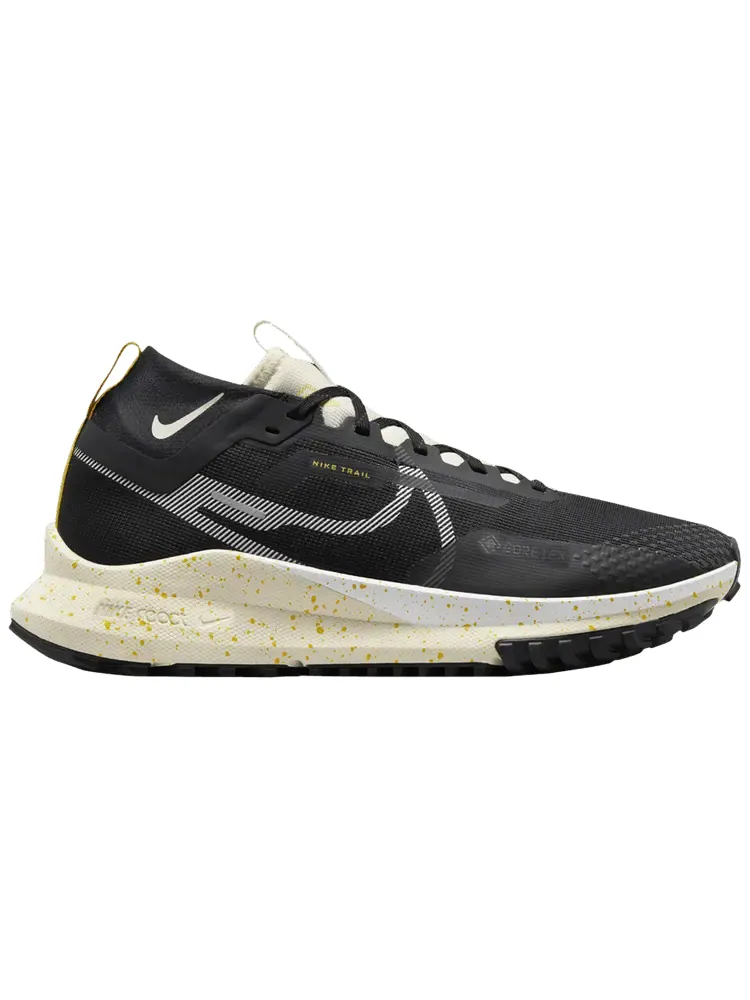 Кроссовки Nike React Pegasus Trail 4 GORE-TEX 'Black Vivid Sulfur' — изображение 1 из 1, черный