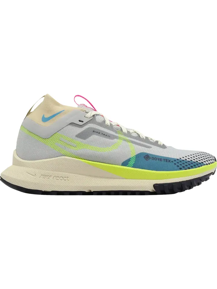 Кроссовки Wmns React Pegasus Trail 4 GORE-TEX 'Wolf Grey Volt' — изображение 1 из 1, серый