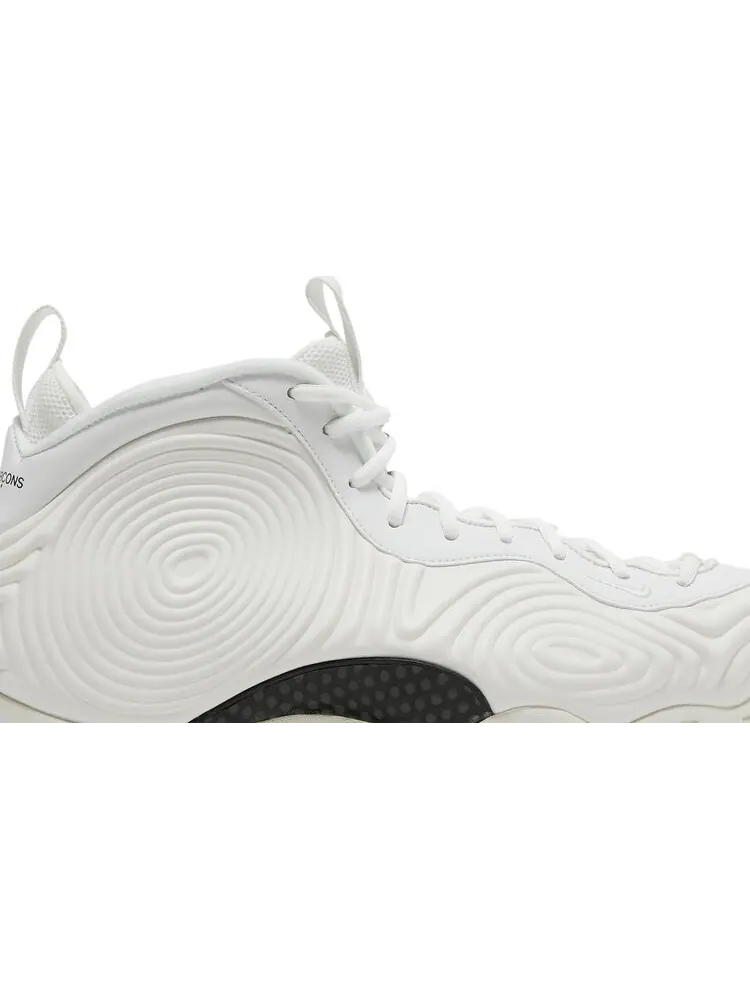 Кроссовки Nike Comme des Garçons Homme Plus x Air Foamposite One 'White' — изображение 2 из 8, белый