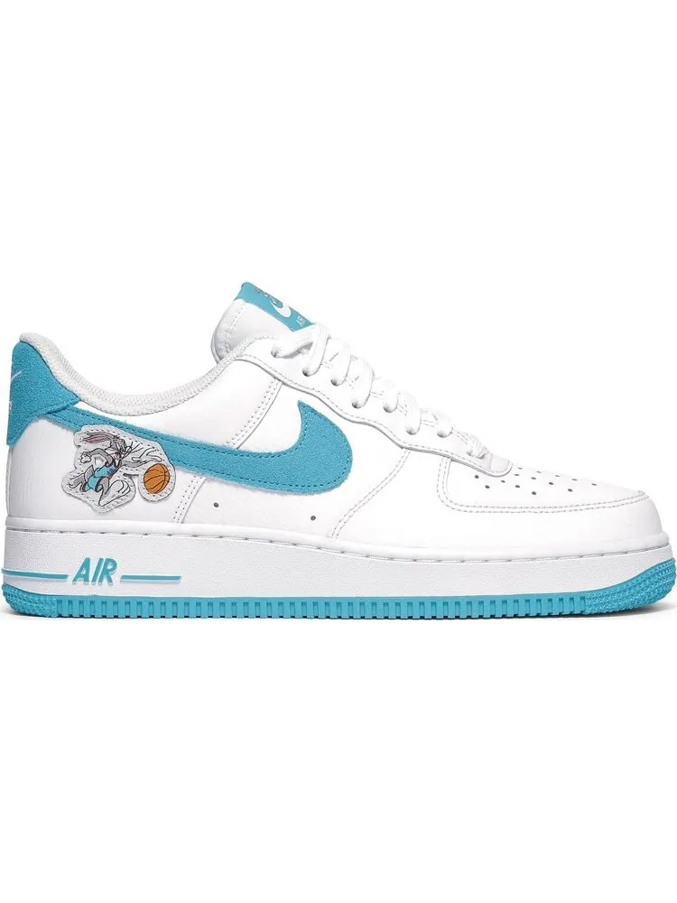 Кроссовки Nike Space Jam x Air Force 1 '07 Low 'Hare' — изображение 1 из 10, белый