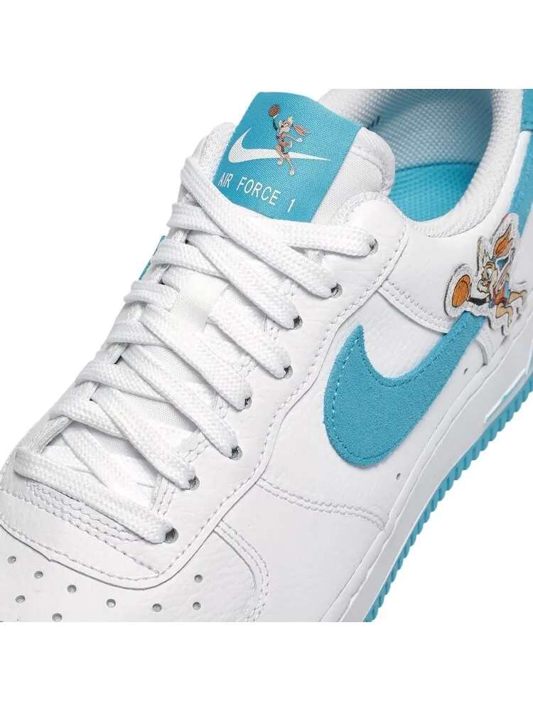 Кроссовки Nike Space Jam x Air Force 1 '07 Low 'Hare' — изображение 10 из 10, белый