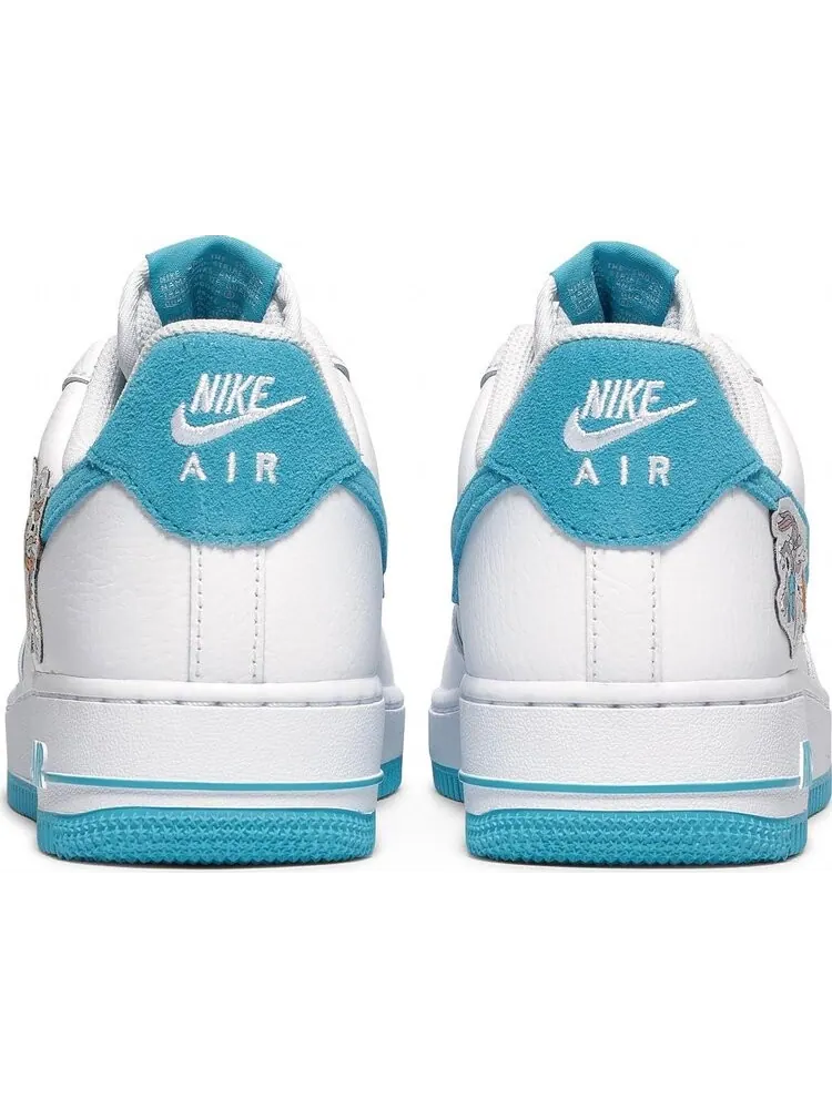 Кроссовки Nike Space Jam x Air Force 1 '07 Low 'Hare' — изображение 6 из 10, белый