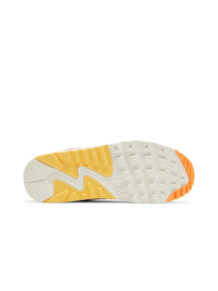 Кроссовки Nike Wmns Air Max 90 'Campfire Orange' — изображение 5 из 9, оранжевый/синий