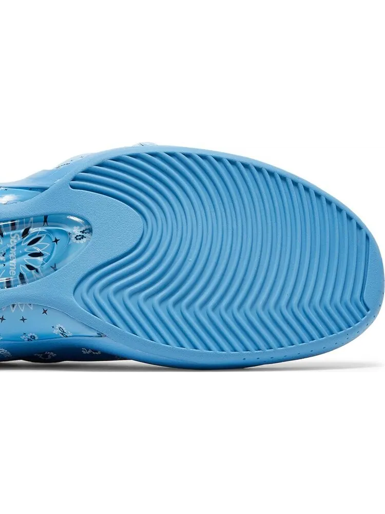 Кроссовки Nike Supreme x Air Zoom Flight 95 SP 'University Blue' — изображение 5 из 8, синий