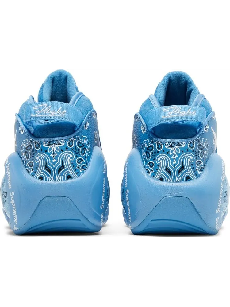 Кроссовки Nike Supreme x Air Zoom Flight 95 SP 'University Blue' — изображение 6 из 8, синий