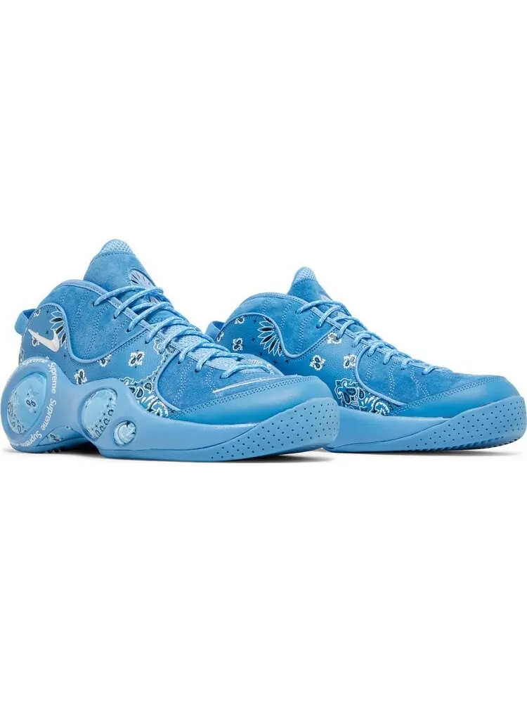 Кроссовки Nike Supreme x Air Zoom Flight 95 SP 'University Blue' — изображение 8 из 8, синий