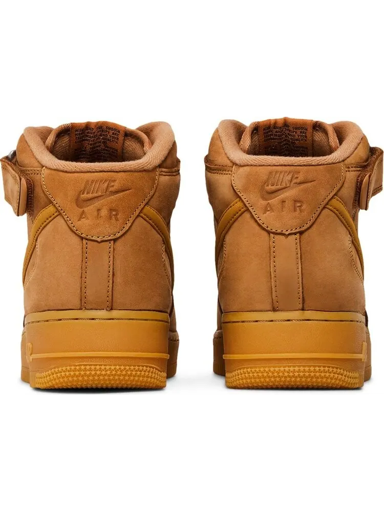 Кроссовки Nike Air Force 1 Mid '07 'Flax' — изображение 6 из 8, коричневый
