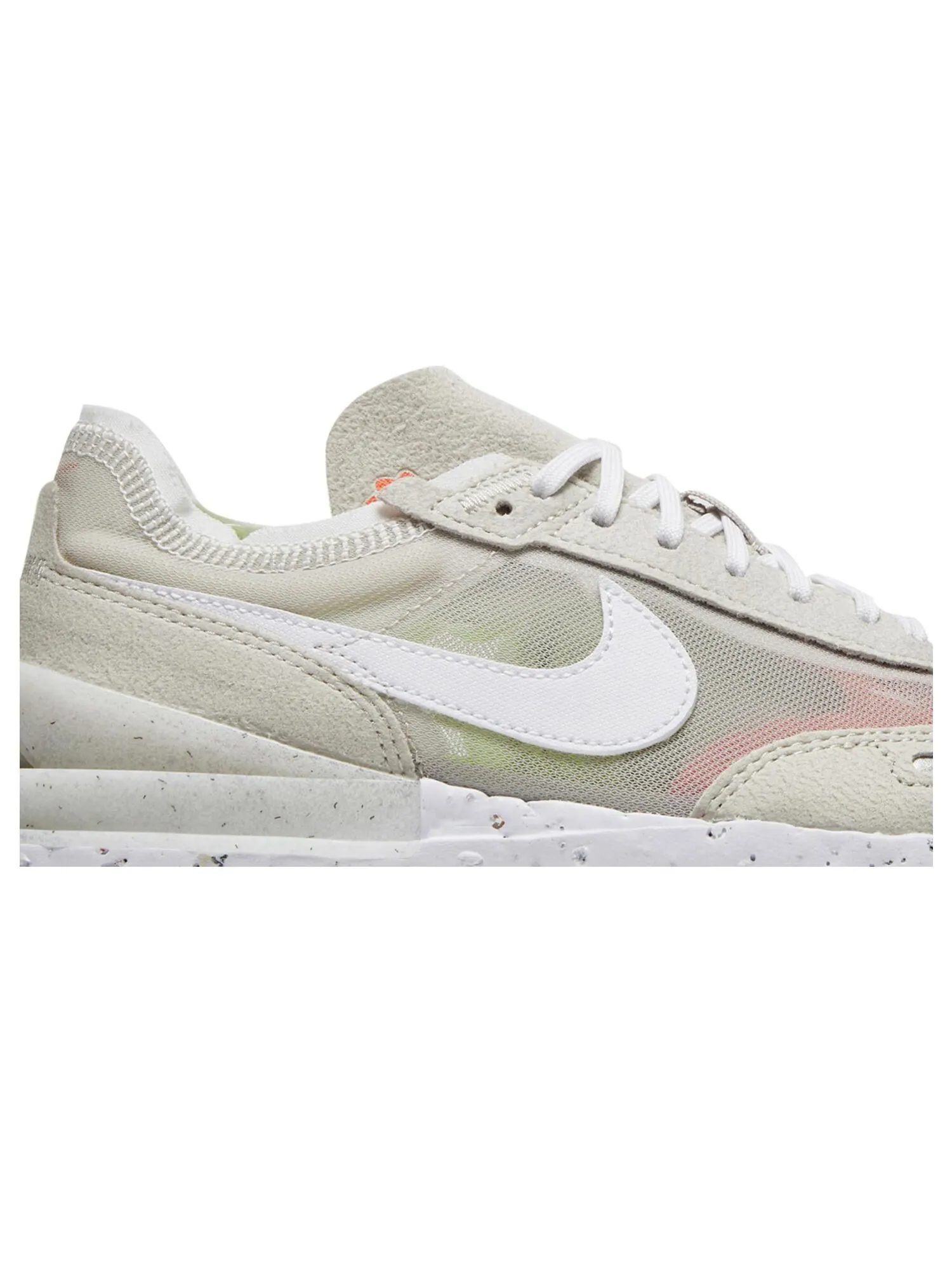 Кроссовки Nike Wmns Waffle One Crater SE 'Cream White' — изображение 2 из 8, бежевый