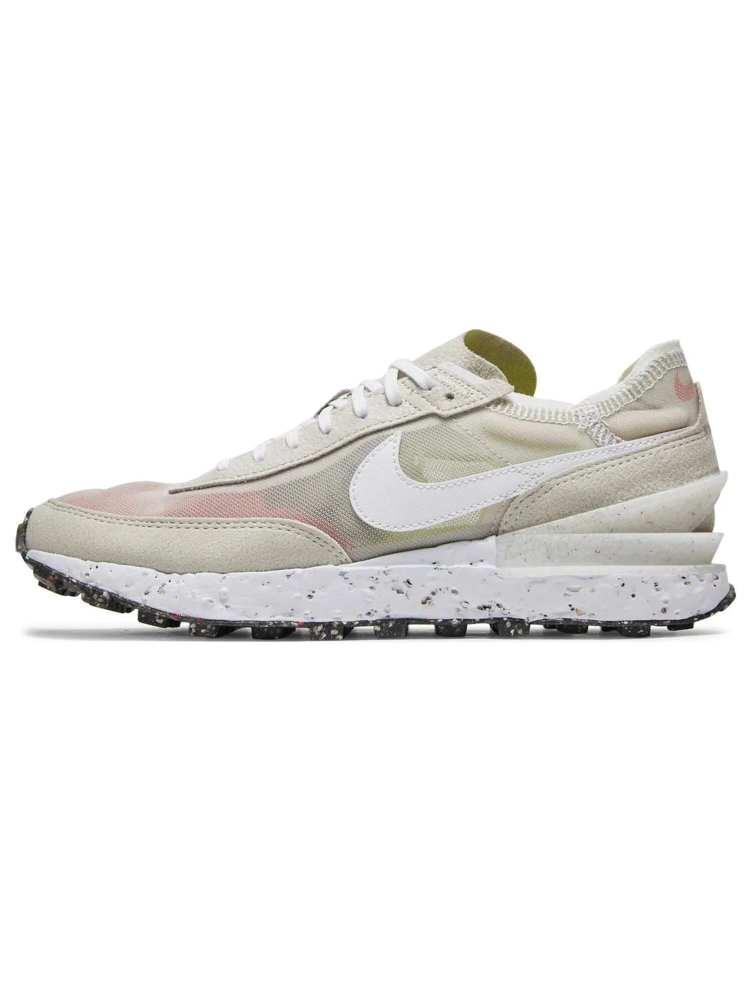 Кроссовки Nike Wmns Waffle One Crater SE 'Cream White' — изображение 3 из 8, бежевый