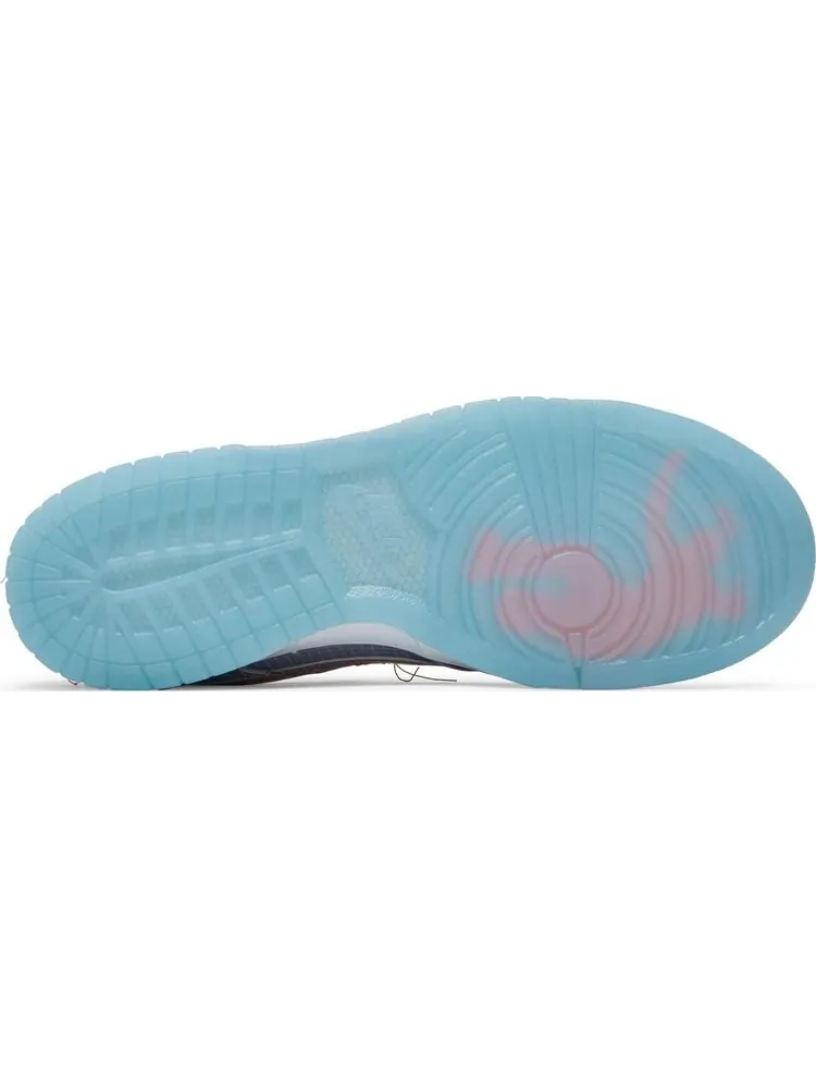 Кроссовки Nike Union LA x Dunk Low 'Passport Pack - Argon' — изображение 4 из 8, синий