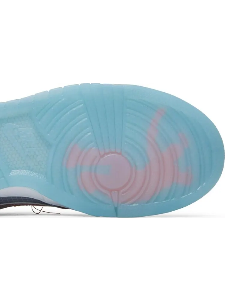 Кроссовки Nike Union LA x Dunk Low 'Passport Pack - Argon' — изображение 5 из 8, синий