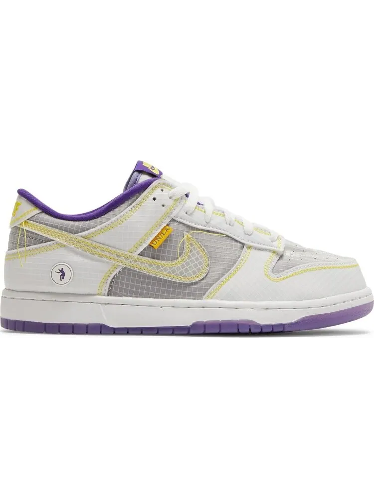 Кроссовки Nike Union LA x Dunk Low 'Passport Pack - Court Purple' — изображение 1 из 8, белый