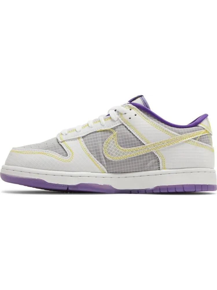 Кроссовки Nike Union LA x Dunk Low 'Passport Pack - Court Purple' — изображение 3 из 8, белый