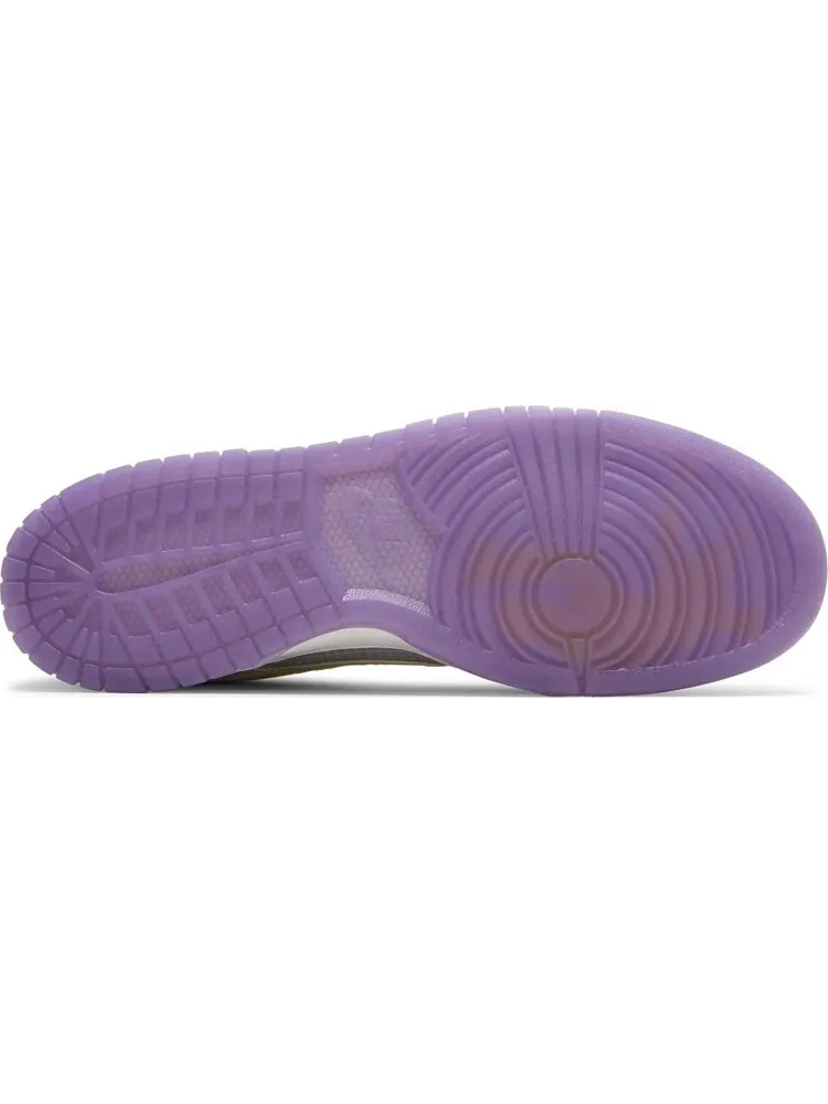 Кроссовки Nike Union LA x Dunk Low 'Passport Pack - Court Purple' — изображение 4 из 8, белый