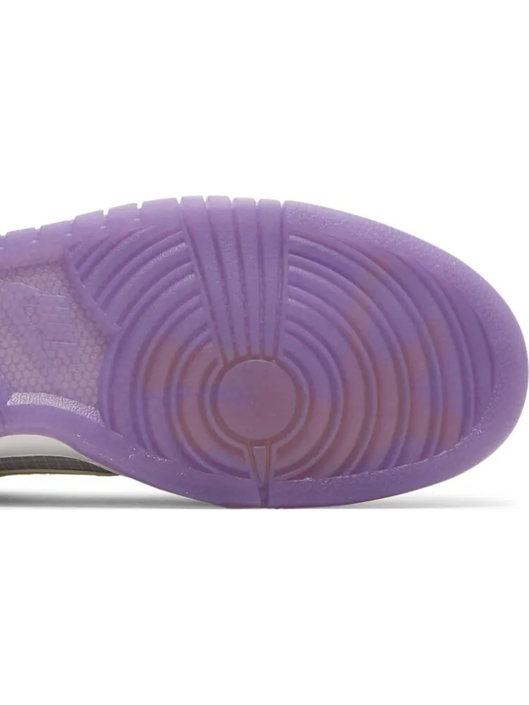Кроссовки Nike Union LA x Dunk Low 'Passport Pack - Court Purple' — изображение 5 из 8, белый