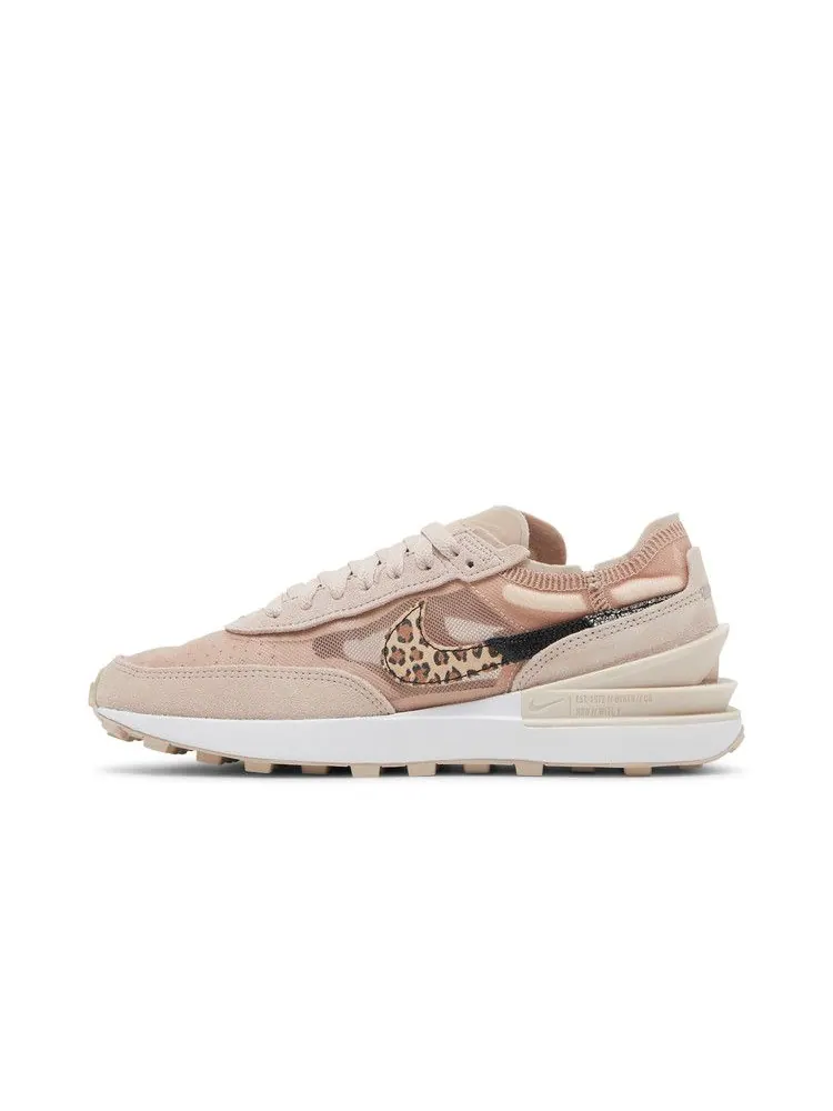 Кроссовки Nike Wmns Waffle One SE 'Pink Leopard' — изображение 4 из 9, мульти