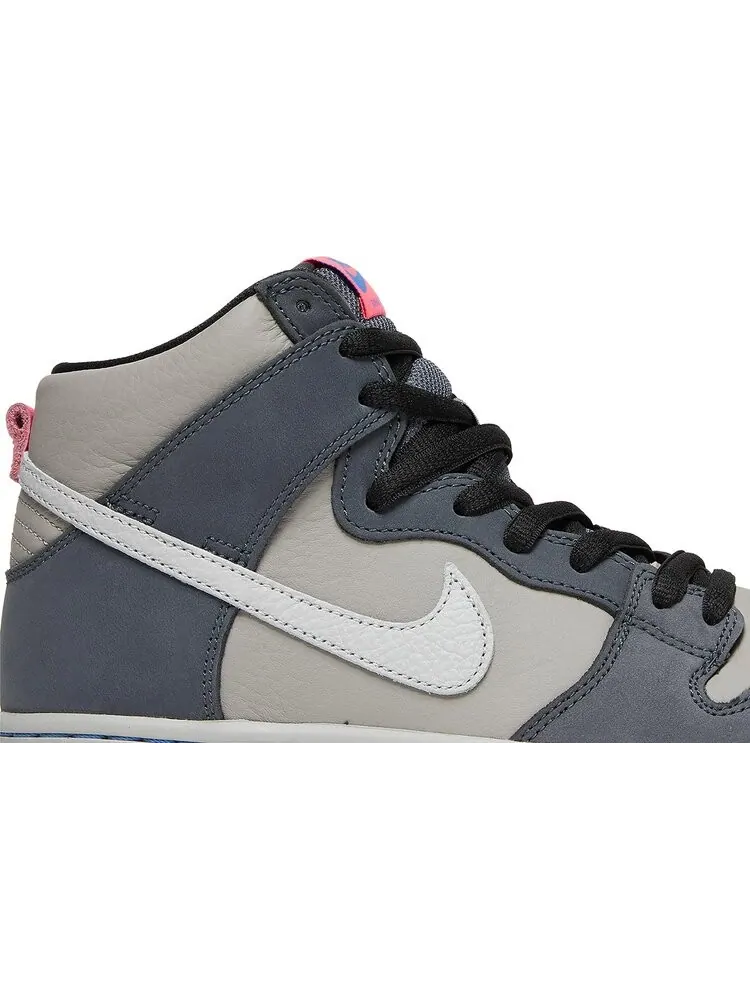 Кроссовки Nike Dunk High Pro SB 'Medium Grey' — изображение 2 из 8, серый