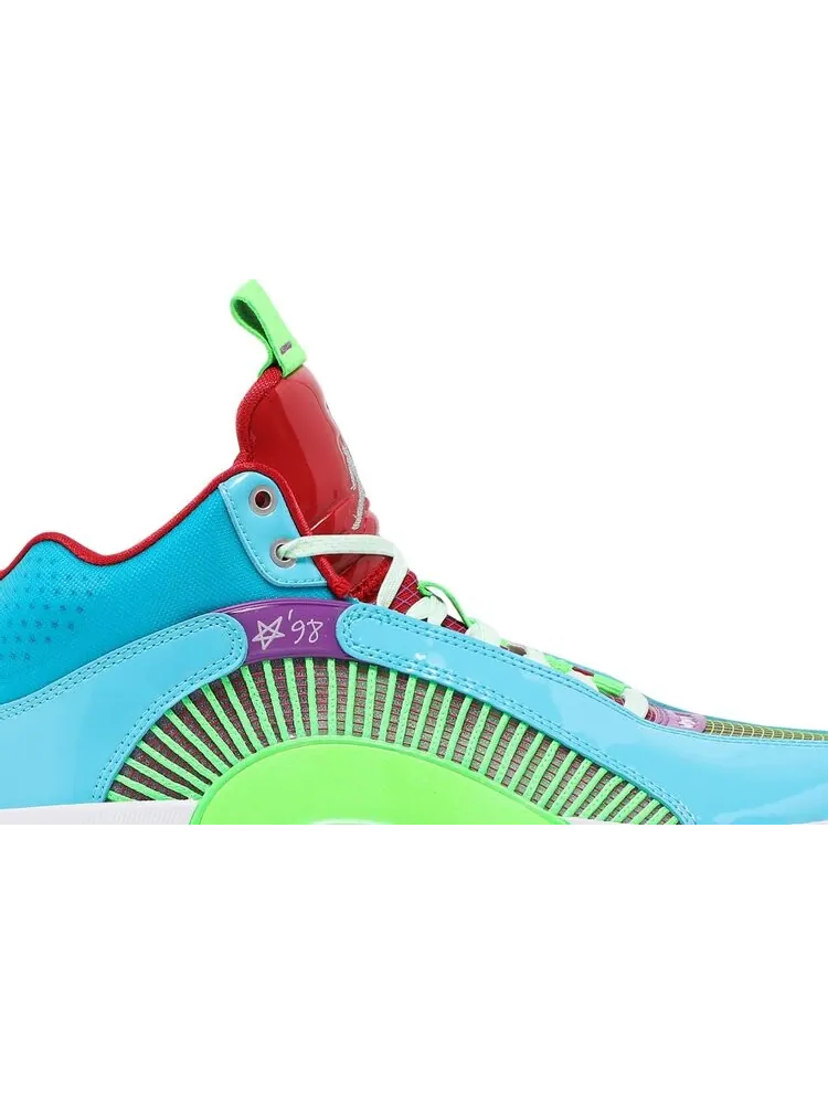 Кроссовки Jayson Tatum x Air Jordan 35 PF GS Greatest Gift — изображение 2 из 8, синий
