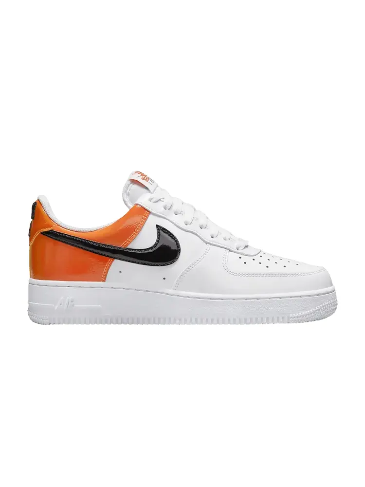 Кроссовки Nike Wmns Air Force 1 '07 'White Brilliant Orange' — изображение 1 из 1, белый/оранжевый/черный