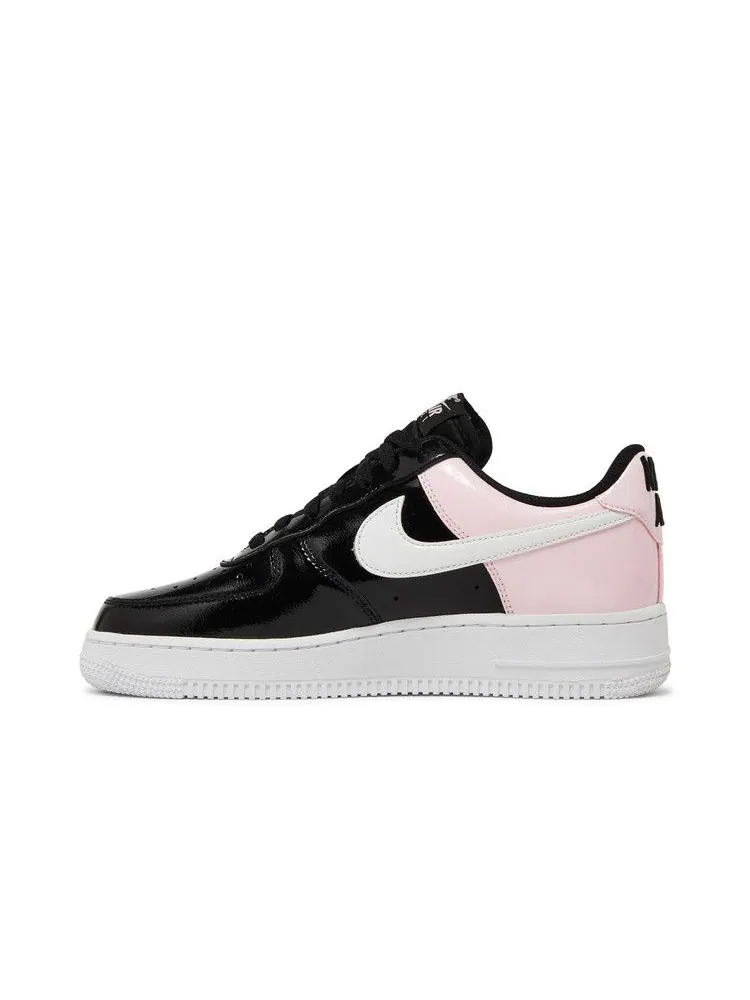 Кроссовки Nike Wmns Air Force 1 '07 'Black Pink Foam' — изображение 4 из 9, розовый/черный/белый