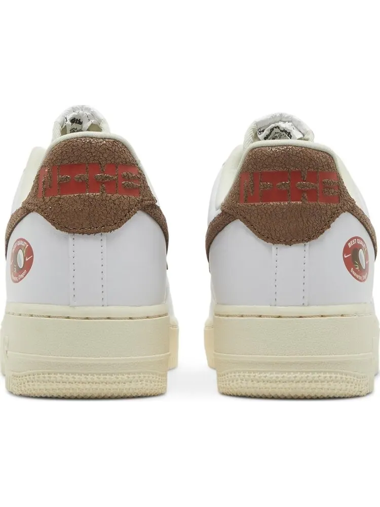 Кроссовки Nike Wmns Air Force 1 '07 LX 'Coconut' — изображение 6 из 8, белый