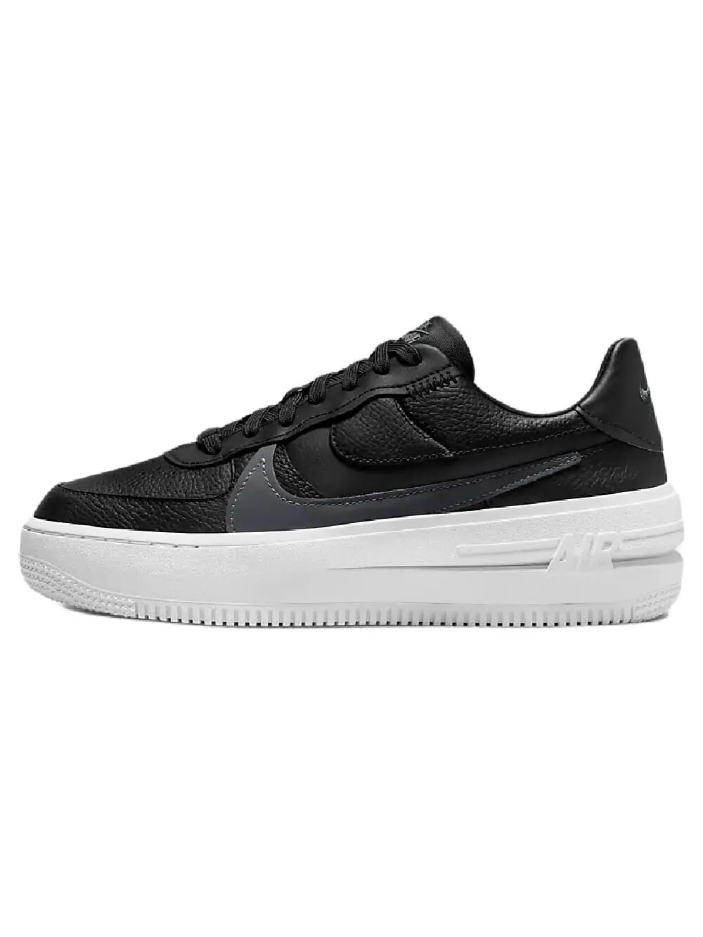 Кроссовки Nike Air Force 1 PLT.AF.ORM — изображение 1 из 8, белый/черный