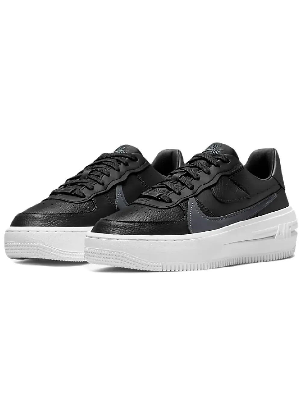 Кроссовки Nike Air Force 1 PLT.AF.ORM — изображение 2 из 8, белый/черный