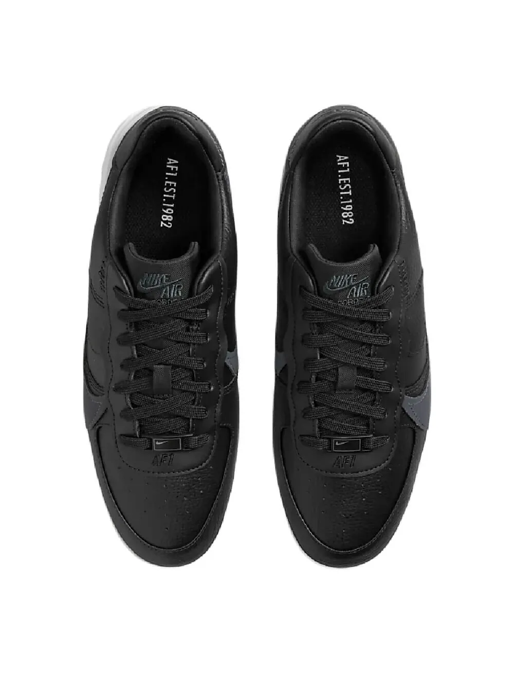 Кроссовки Nike Air Force 1 PLT.AF.ORM — изображение 3 из 8, белый/черный