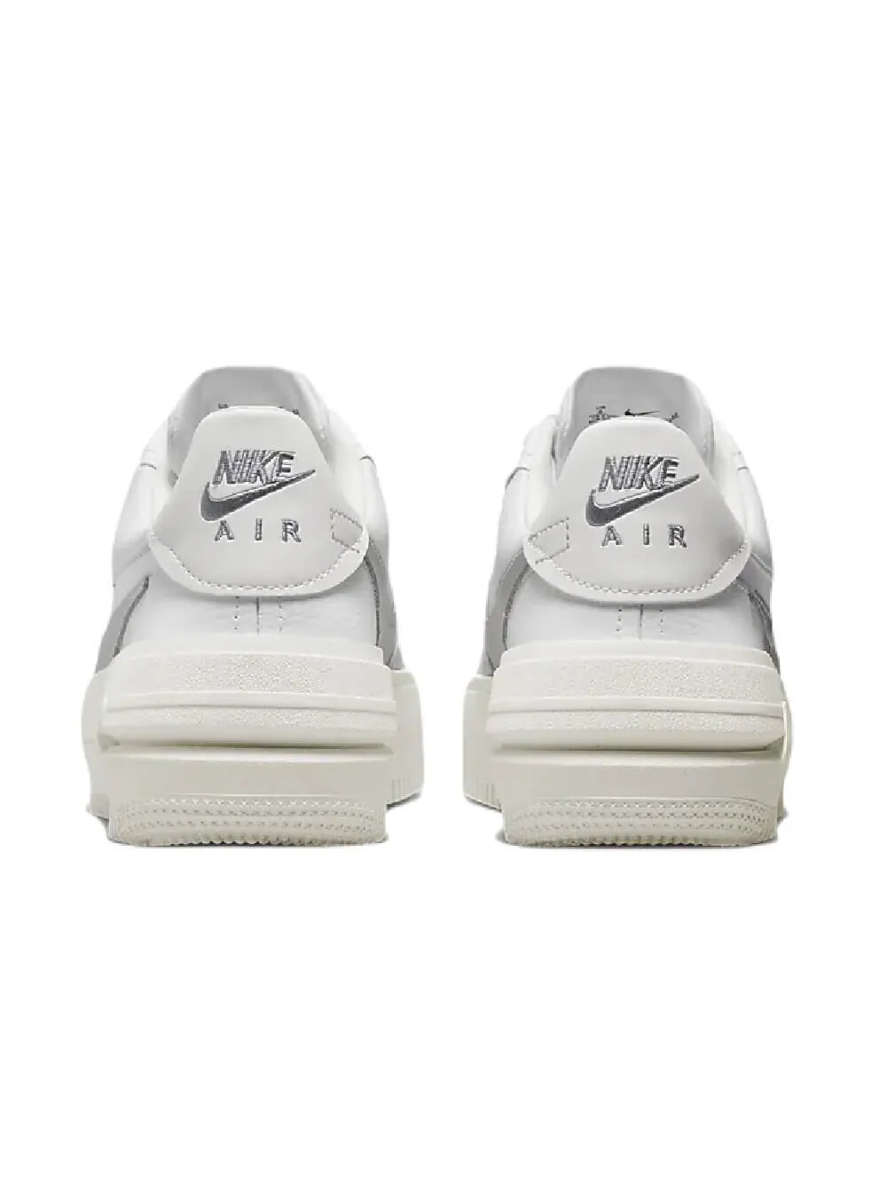 Кроссовки Nike Air Force 1 PLT.AF.ORM — изображение 4 из 8, белый/серый