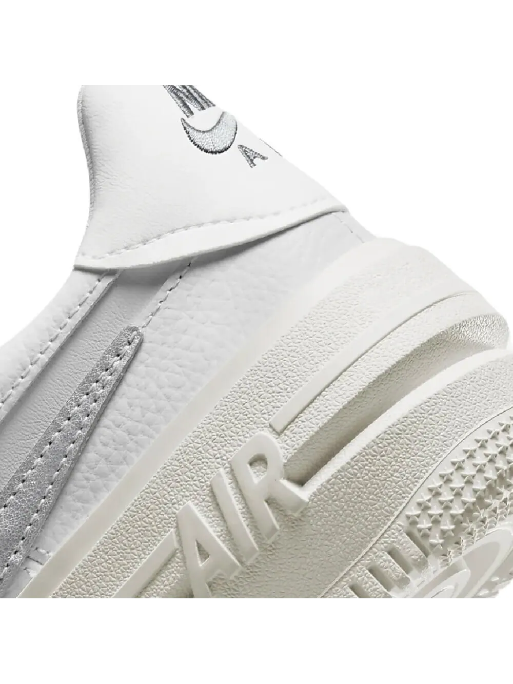 Кроссовки Nike Air Force 1 PLT.AF.ORM — изображение 8 из 8, белый/серый