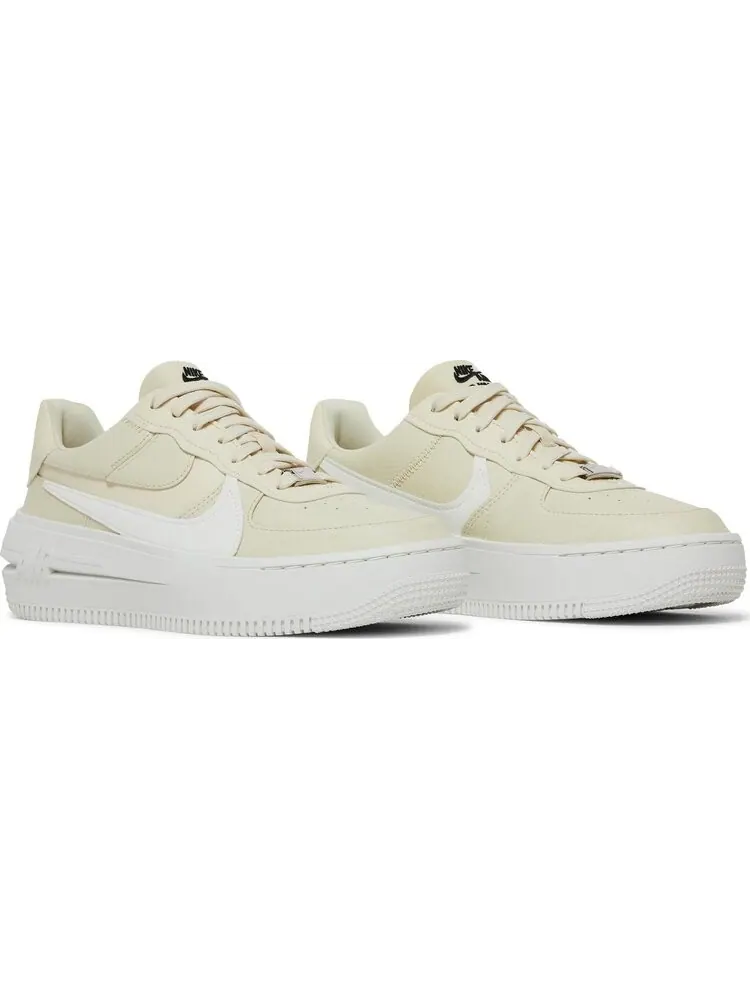 Кроссовки Nike Wmns Air Force 1 PLT.AF.ORM 'Fossil' — изображение 8 из 8, бежевый