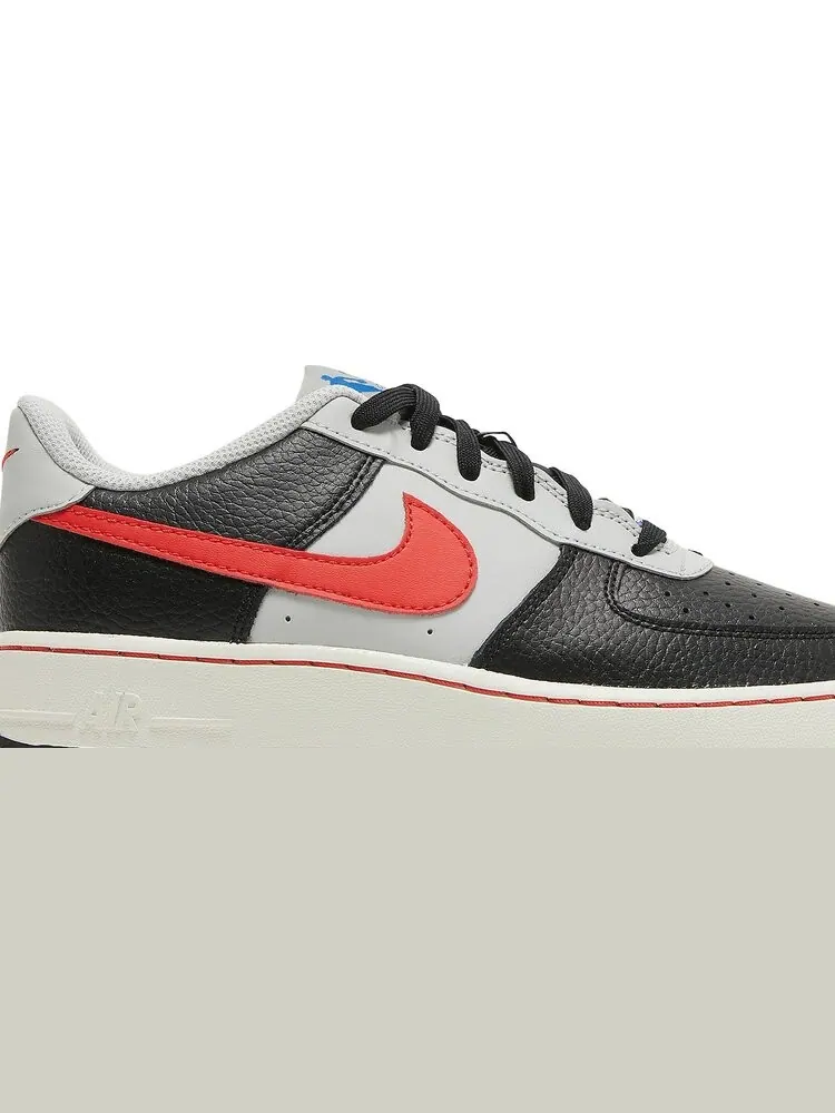 Кроссовки Nike NBA x Air Force 1 '07 LV8 EMB GS '75th Anniversary - Trail Blazers' — изображение 2 из 8, черный